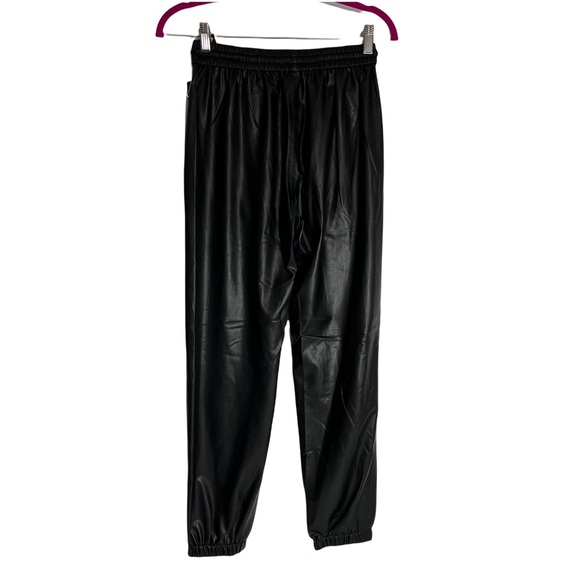 30) NWT Blank NYC Faux Leather Elastic Waistband Jogger Pants Size 28 - Picture 7 of 16